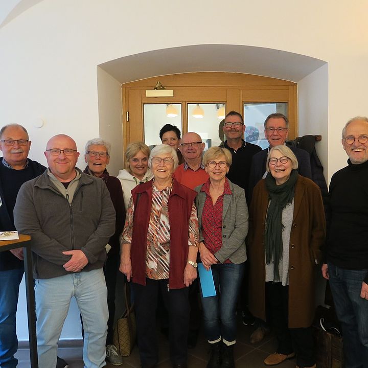 Die Stadträte mit den aktiven Bürgerinnen und Bürger